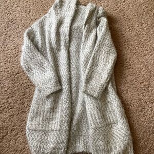 Cozy Gray Women's Cardigan